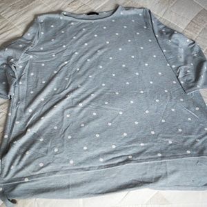 Botanique 1X polka dot sweater top